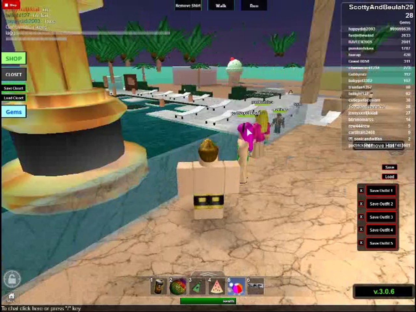 Lets Troll Od Ers Roblox Beach House Roleplay Video Dailymotion
