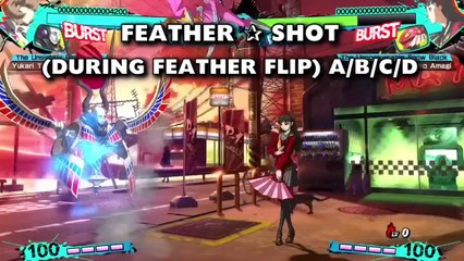 Persona 4 Arena Ultimax - Les attaques de Yukari