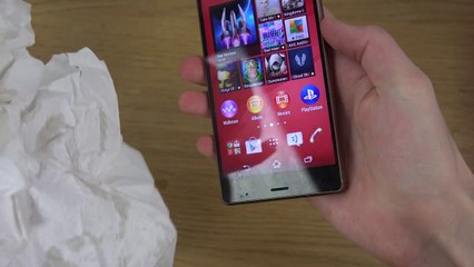 Sony Xperia Z3 Coca-Cola - Test (4K)