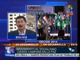 Bolivia: cierra Evo Morales campaña electoral en La Paz