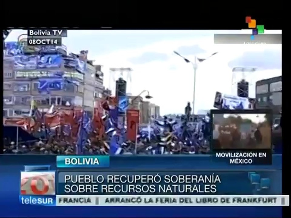 El pueblo recuperó su soberanía: Evo Morales