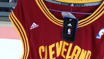 2014 New Lebron James Cleveland cavs No.23 jersey unboxing review