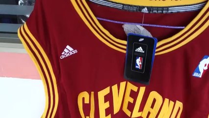 2014 New Lebron James Cleveland cavs No.23 jersey unboxing review