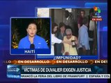 Víctimas del dictador haitiano Duvalier continuarán con demandas