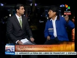 Evo Morales: Ganaremos las elecciones con el pueblo unido