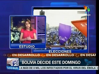 Bolivia ultima detalles para elección del 12 de octubre
