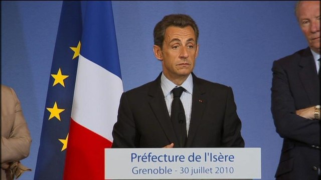 Discours de Grenoble : l'inhabituel mea culpa de Nicolas Sarkozy
