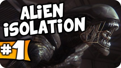 Alien: Isolation Walkthough Part 1 - Holy Crap!!