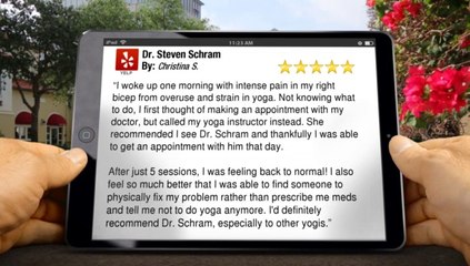 Dr. Steven Schram New York         Excellent         Five Star Review by Christina S.