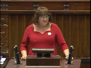 Poseł Anna Grodzka - Wystąpienie z dnia 08 pa�dziernika 2014 roku.