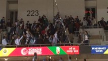 Cumhurbaşkanlığı Kupası Final Maçında Ak Partililerle Karşıyaka Taraftarı Arasında Gerginlik