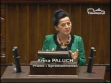 Poseł Anna Paluch - Wystąpienie z dnia 08 pa�dziernika 2014 roku.