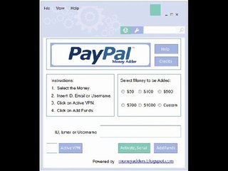 Paypal Money Adders Download Software
