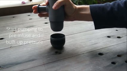 Minipresso : machine espresso portative