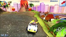 Nick Racers Revolution 3D Let's Play / PlayThrough / WalkThrough Part - Racing As SpongeBob SquarePants And Patrick Star