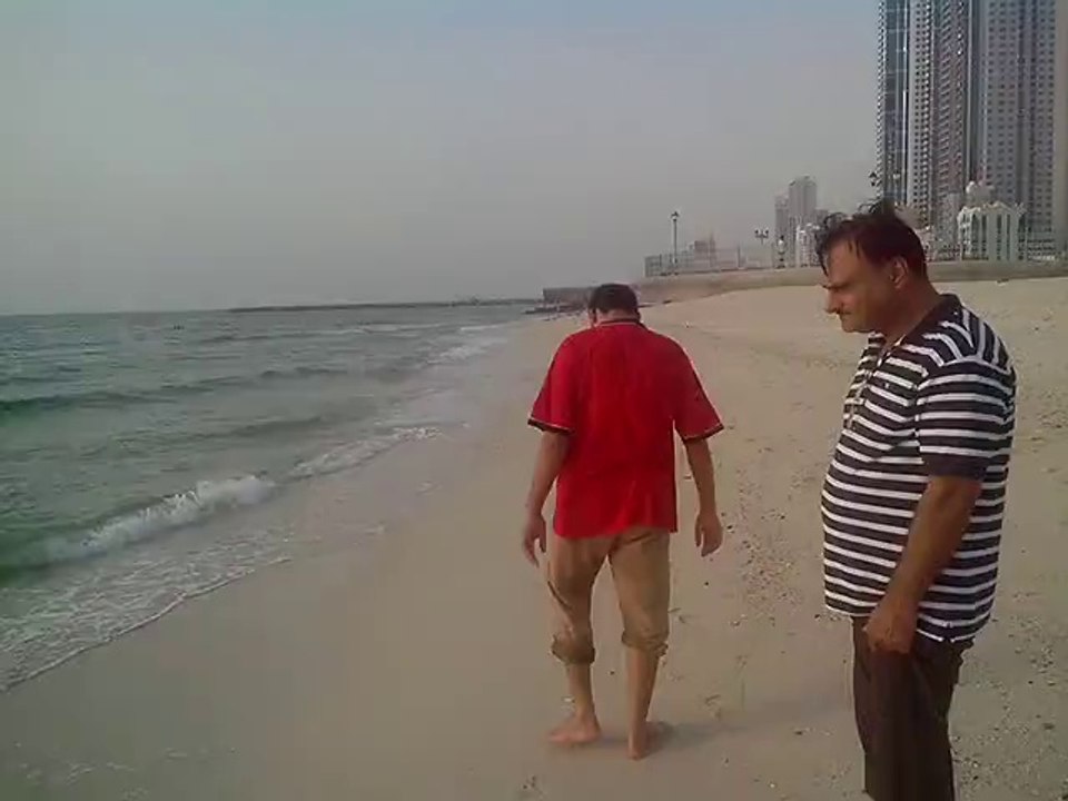 My Trip to dubai and visiting the ajman beach