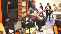 Andrew Gouche - Solo jam at the Gruv Gear NAMM Booth