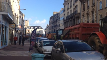 Les maraîchers protestent