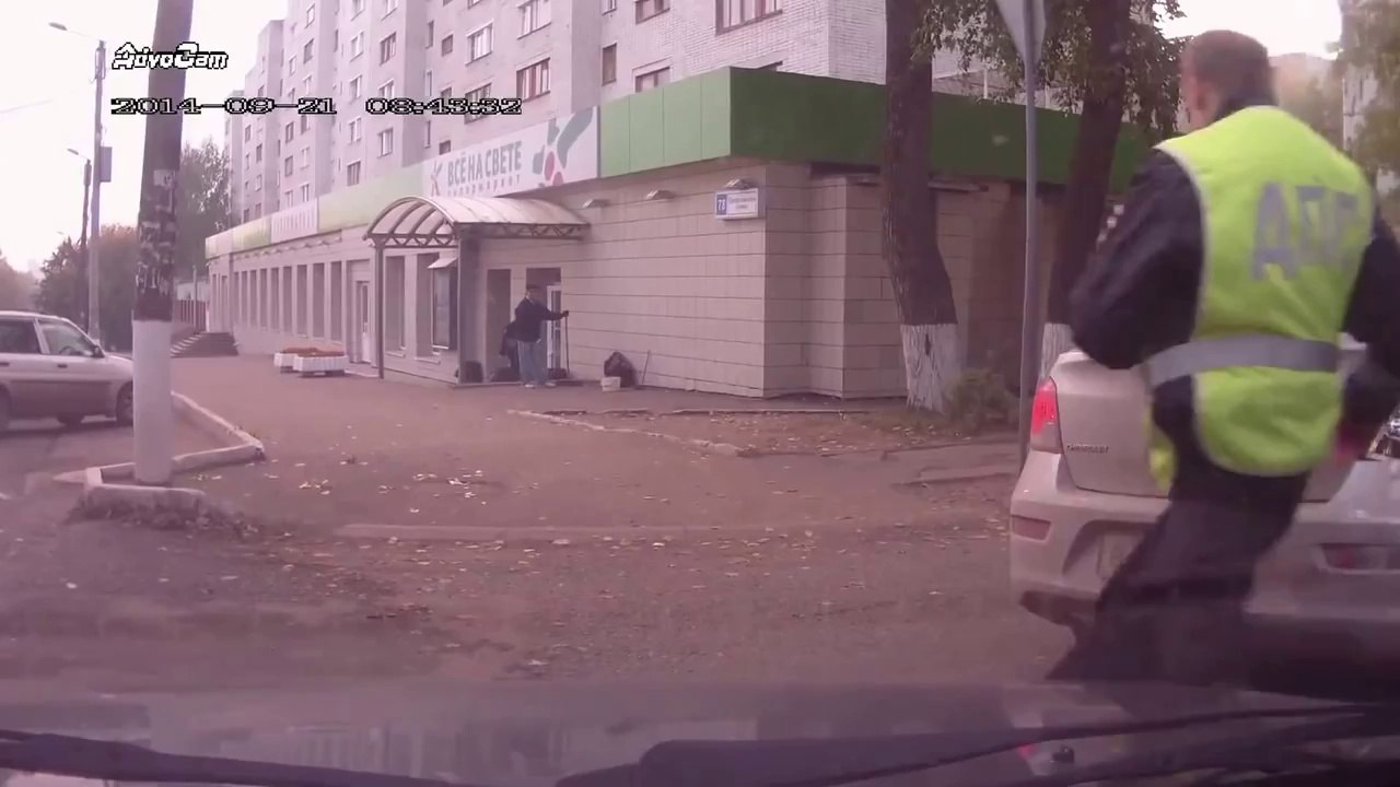 course poursuite avec la police russe