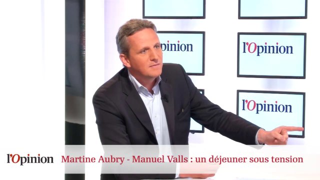 Martine Aubry - Manuel Valls : un déjeuner sous tension