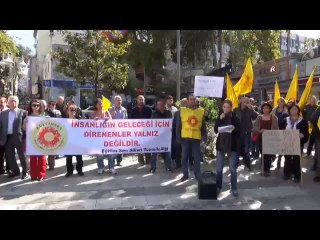 Eğitim-Sen'den IŞİD Protestosu