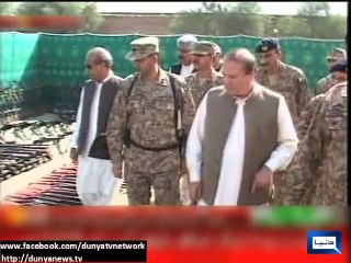 Dunya news-Pakistan PM visits Miranshah for first-time in history