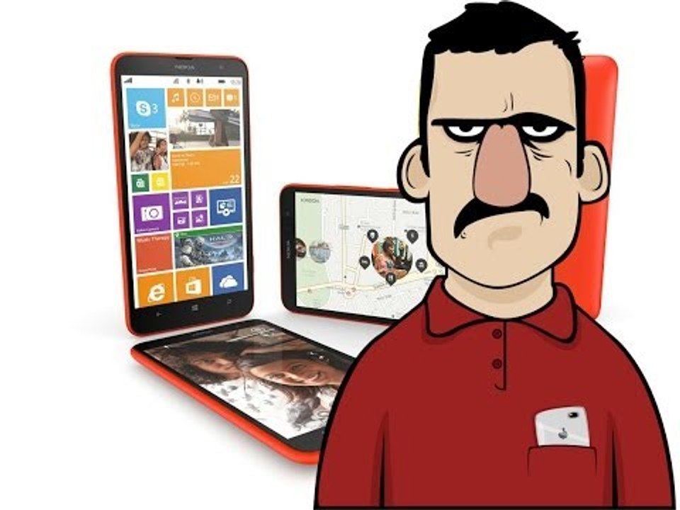 Teknolojiye Atarlanan Adam - Nokia Lumia 1320 incelemesi