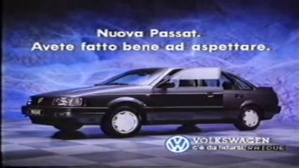 volkswagen passat spot (1988)