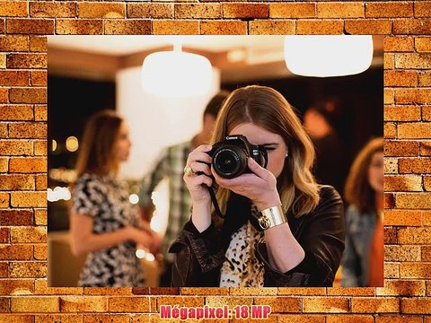 Canon 1200D 18-55mm Appareil Photo Num?rique Compact 18 Mpix Noir