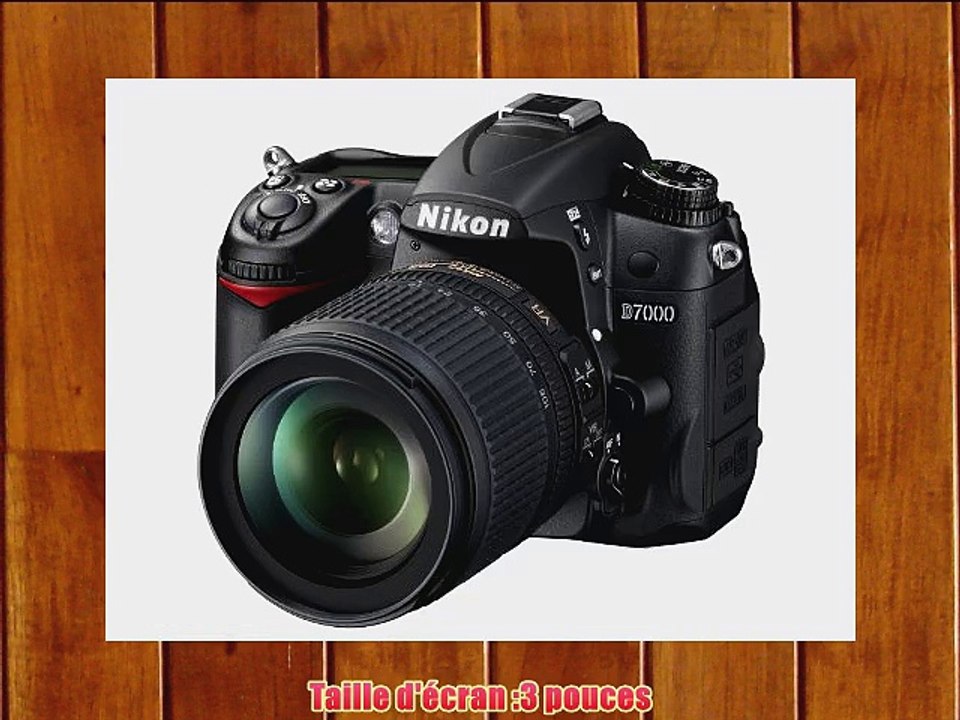 Nikon D7000 Appareil photo num?rique Reflex 16.2 Bo?tier nu Noir