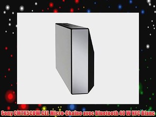 Sony CMTX5CDW.CEL Micro-Cha?ne avec Bluetooth 40 W NFC Blanc