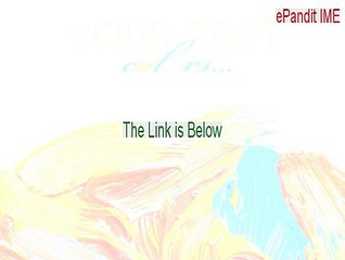 ePandit IME Key Gen - ePandit IMEepandit ime (2015)