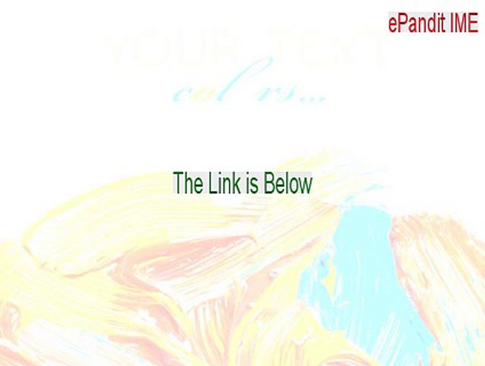 ePandit IME Key Gen - ePandit IMEepandit ime (2015)