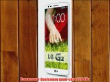 LG G2 Smartphone d?bloqu? 4G 52 pouces 16 Go Android 4.2.2 Jelly Bean Blanc