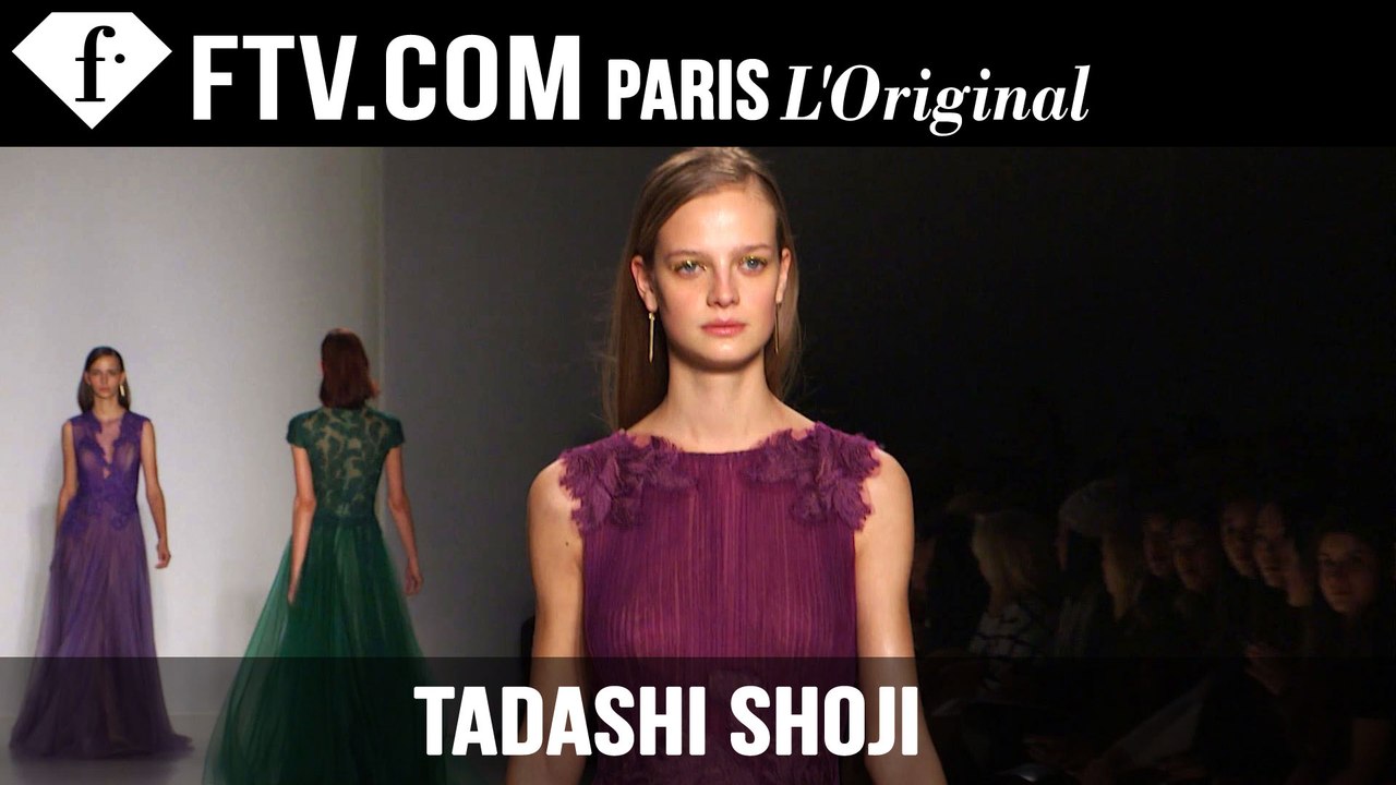 Tadashi Shoji Fall/Winter 2015 Show  | New York Fashion Week NYFW | FashionTV