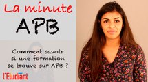 La Minute APB 3 : Comment trouver une formation