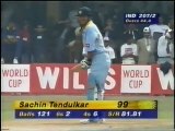 Sachin Tendulkar 6th ODI Century - 137 vs Srilanka, New Delhi WC 1996