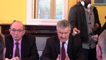 Patrick Strzoda réunit en Préfecture de région Bretagne les acteurs de la filière porcine mercredi 18 février 2015