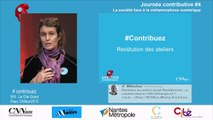 Journée contributive #4 à Nantes : La société face à la métamorphose numérique
