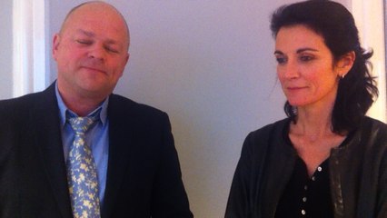 Grégory Kudla et Gwendoline Galou