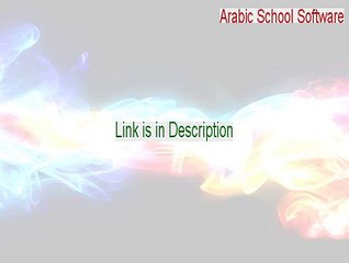 Arabic School Software (for beginners) Cracked [Download Now]