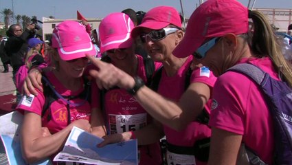 "الداخلة .. انطلاق منافسات السباق النسوي والتضامني "الصحراوية 2015