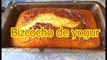 BIZCOCHO ESPONJOSO DE YOGUR DE LIMON facil - recetas de cocina faciles, rapidas y economicas