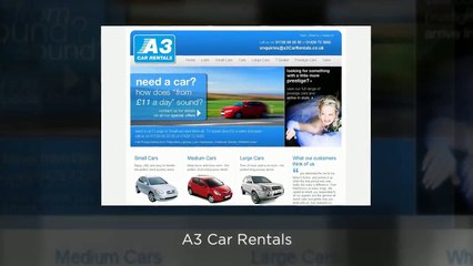 Quality Van Hire In Petersfield - A3 Car Rental