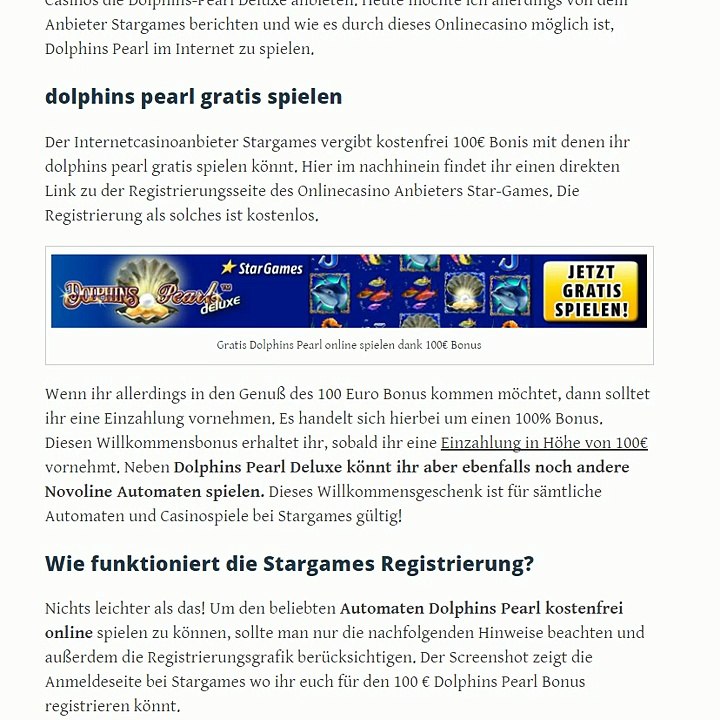 Free dolphins pearl deluxe