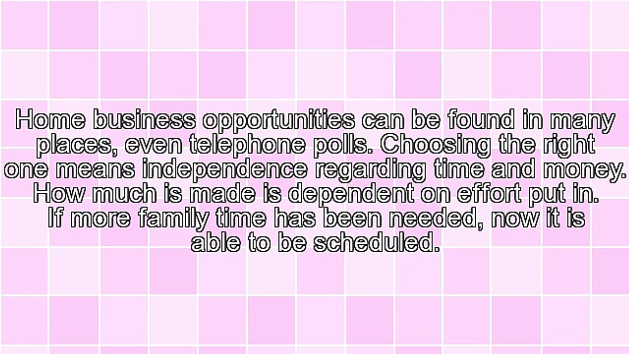 Becoming Self Employed Using Home Business Opportunities