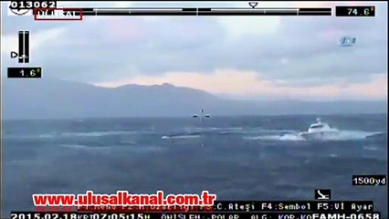 Denizde yaşam mücadelesi