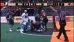 NLL- New England Black Wolves enforcer Bill O'Brien delivers devastating uppercuts in fight