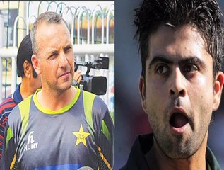 Ahmed Shahzad Waqar Younis Face off
