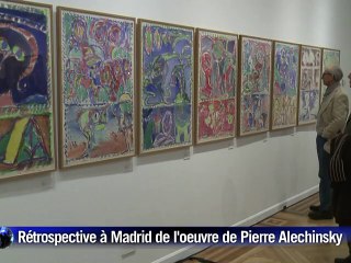 Madrid: grande rétrospective du peintre belge Pierre Alechinsky